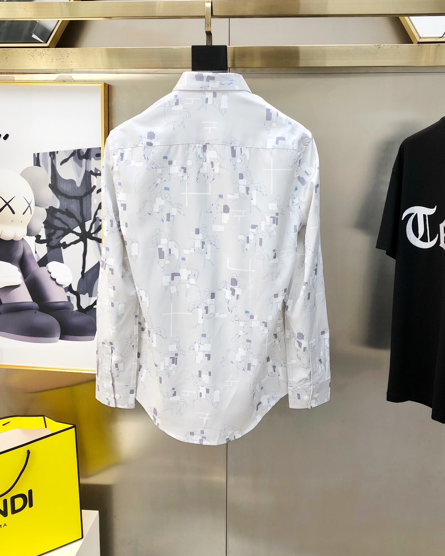 H*rmes New Eimas Long-Sleeved Shirts: Fashionable Design, High-Quality Cotton, Comfortable Fit - 图片 2