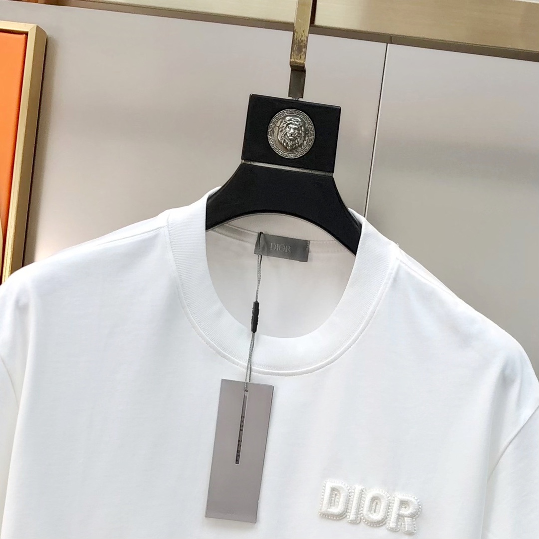  D*or 迪奥2025春夏新款原单男士圆领短袖T恤 专柜同步售卖 🔥🔥爆款✨✨高端品质 高版本 OS版