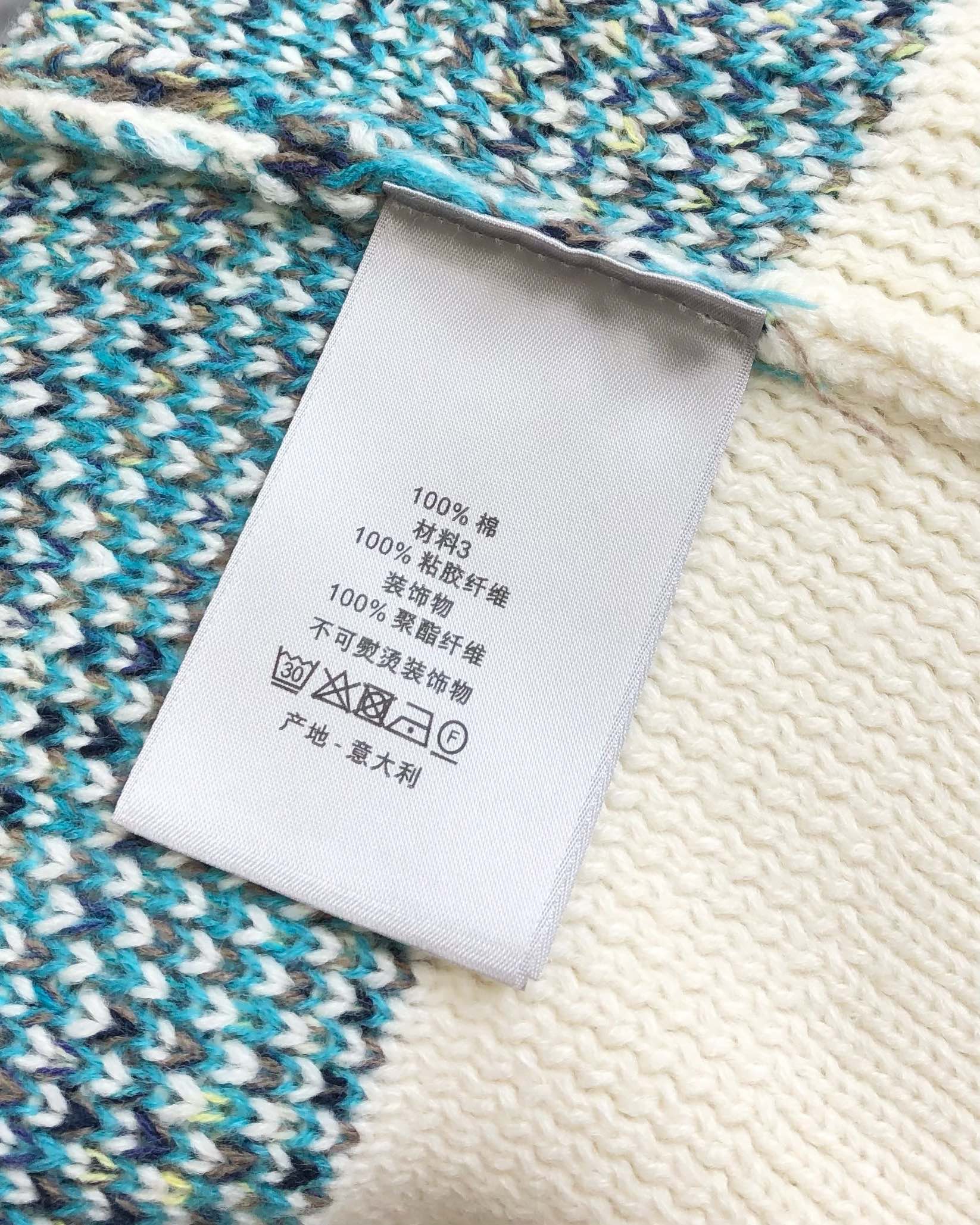 Title: P720 D*or Dio2025 Sweaters: High-End Tweaked Design, Customized Import, Soft & Warm Fabric. - 图片 9