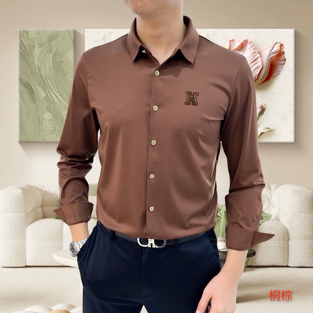 “High-Quality Eimas 2025 Long-Sleeved Shirts with Seamless Cutting and Custom Designs for Online Sale” - 图片 9