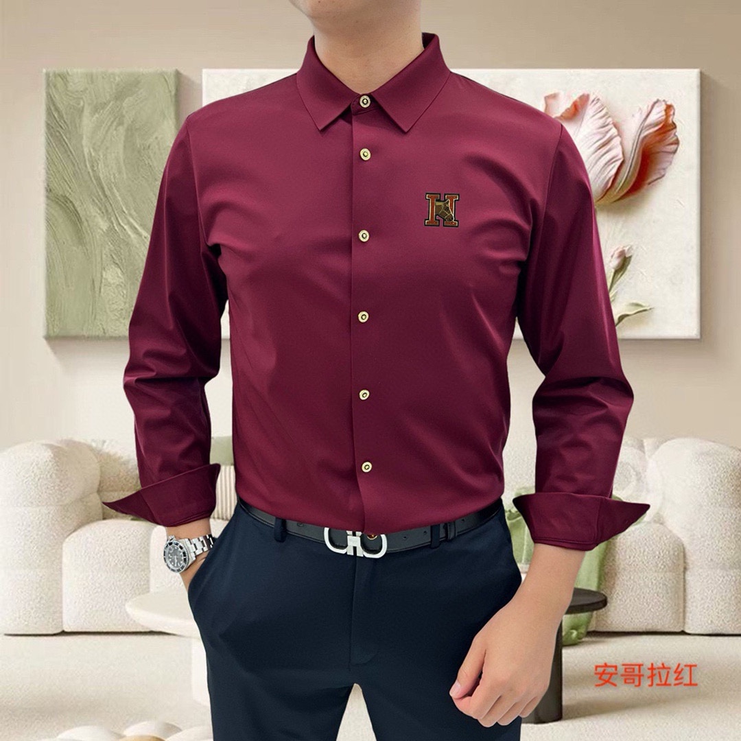 “High-Quality Eimas 2025 Long-Sleeved Shirts with Seamless Cutting and Custom Designs for Online Sale” - 图片 3