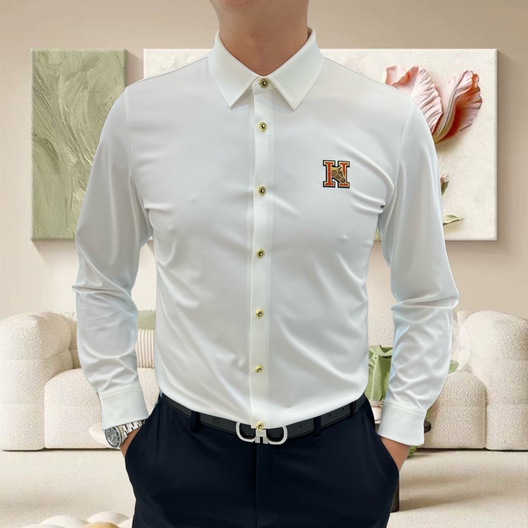 “High-Quality Eimas 2025 Long-Sleeved Shirts with Seamless Cutting and Custom Designs for Online Sale” - 图片 6