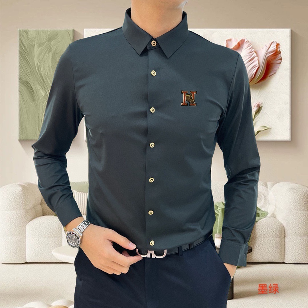 “High-Quality Eimas 2025 Long-Sleeved Shirts with Seamless Cutting and Custom Designs for Online Sale” - 图片 5