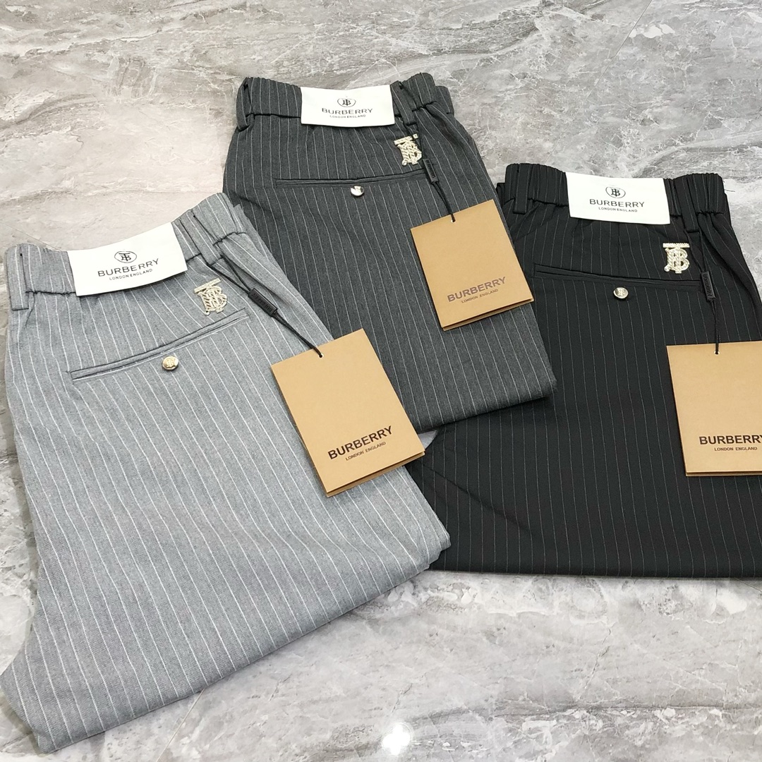 Title: BURBE Barborie 2025 Men’s Leisure Pants – High-End, Customizable, 100% Cotton, Stylish, Comfortable.