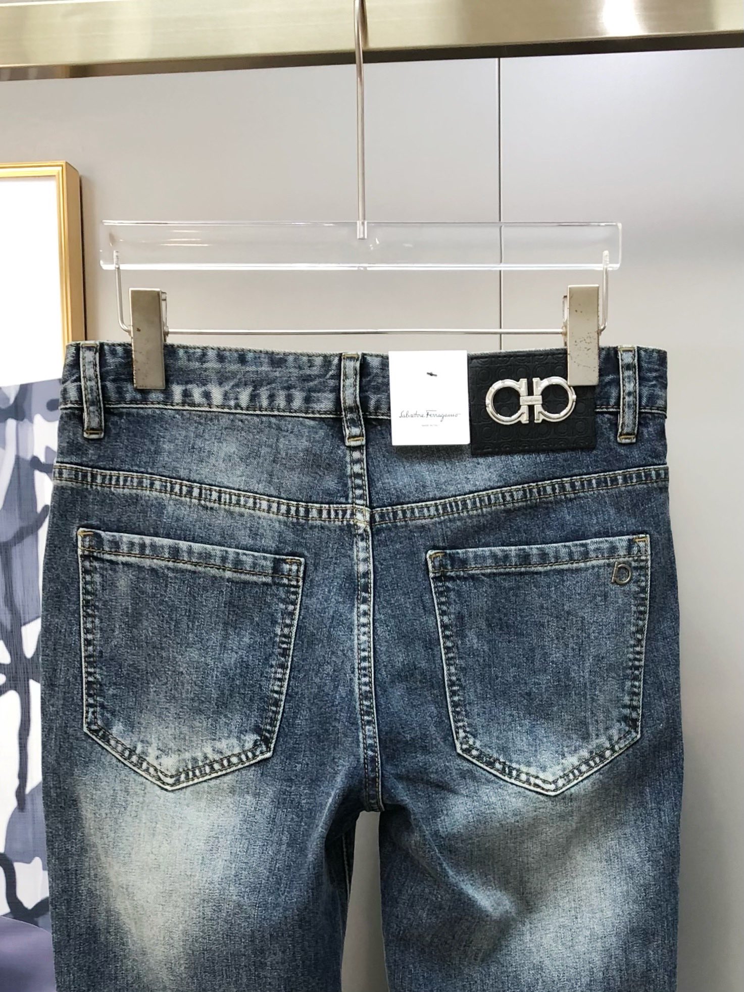 “High-End Custom Jeans with Danning Water Washed Pure Cotton Fabrics: 2025 Fashion Trends” - 图片 5