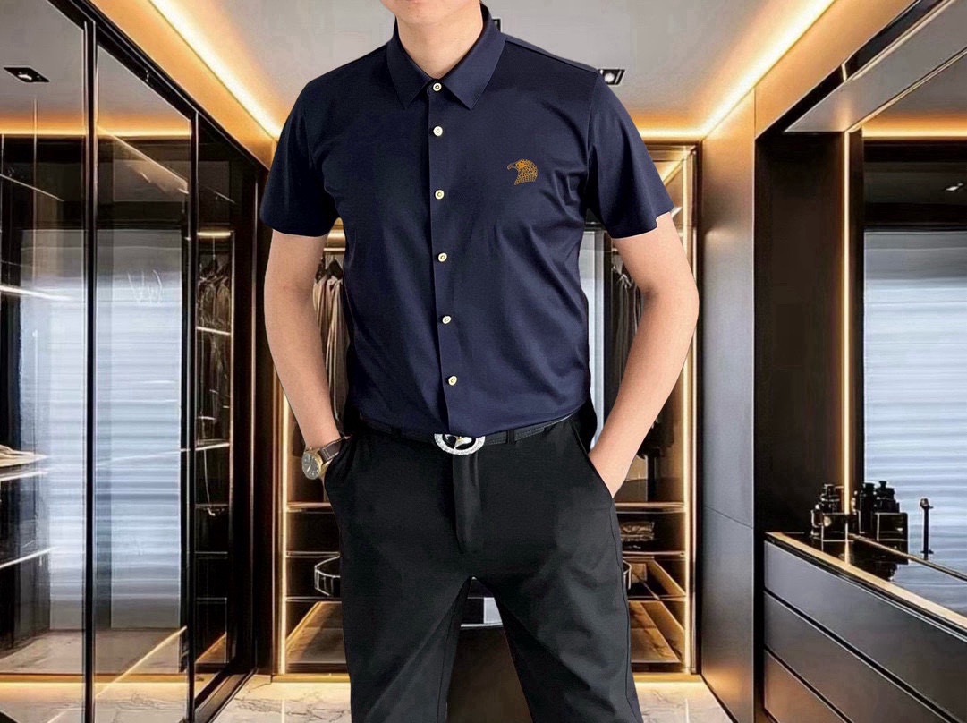 “Summer 2025 Short-Sleeve Shirt: High-End Quality, Custom Design, Fast Delivery” - 图片 7