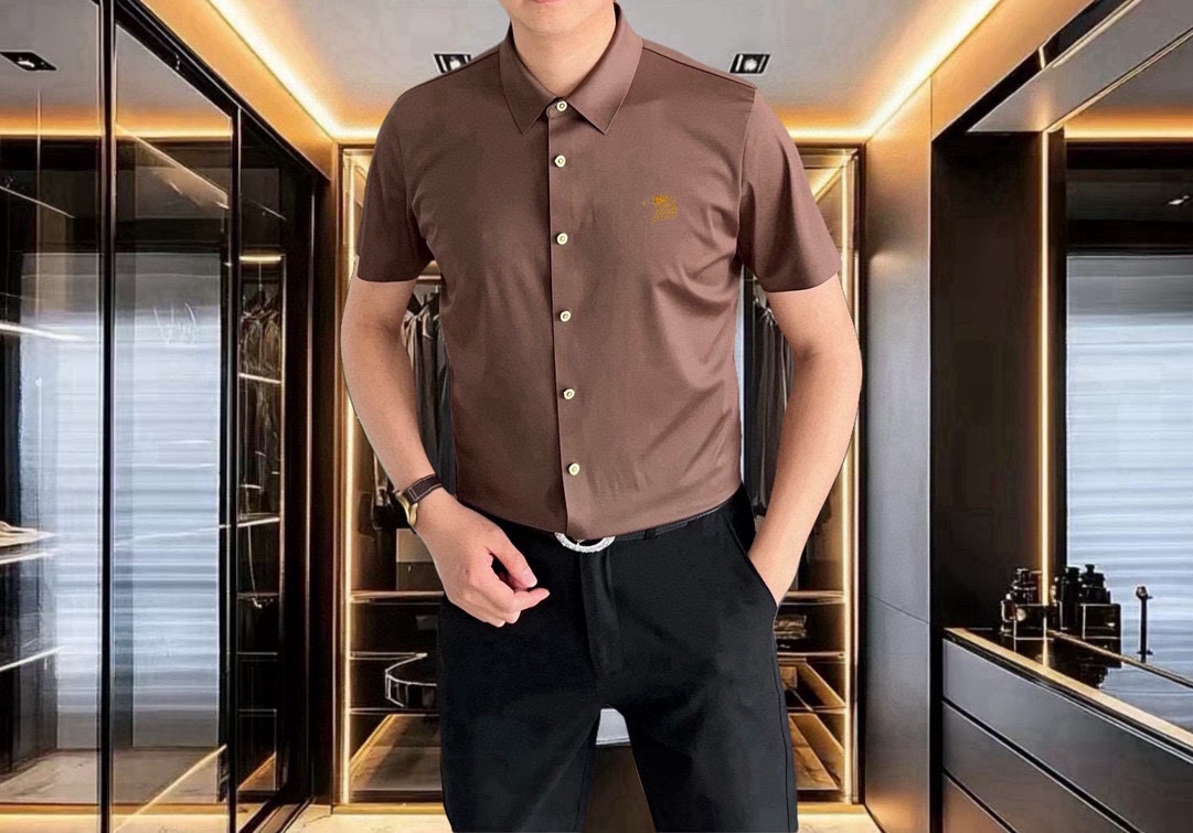 “Summer 2025 Short-Sleeve Shirt: High-End Quality, Custom Design, Fast Delivery” - 图片 5