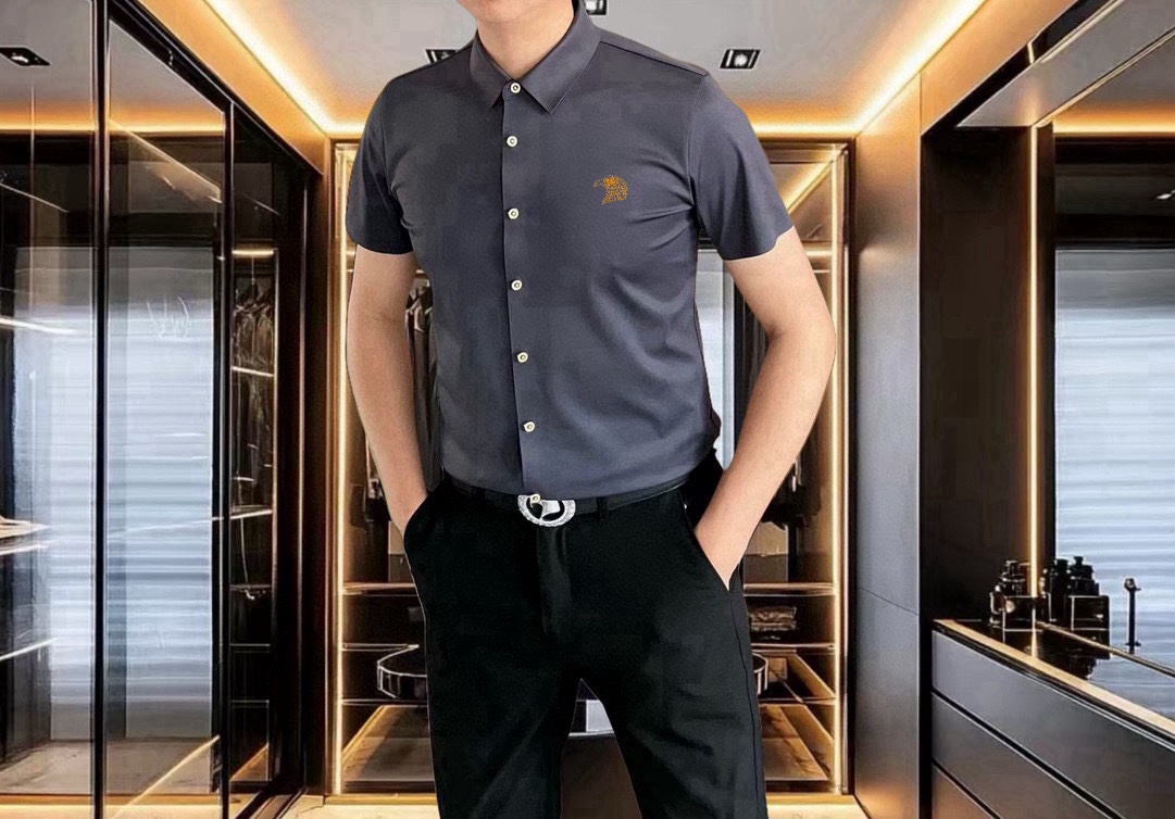 “Summer 2025 Short-Sleeve Shirt: High-End Quality, Custom Design, Fast Delivery” - 图片 2