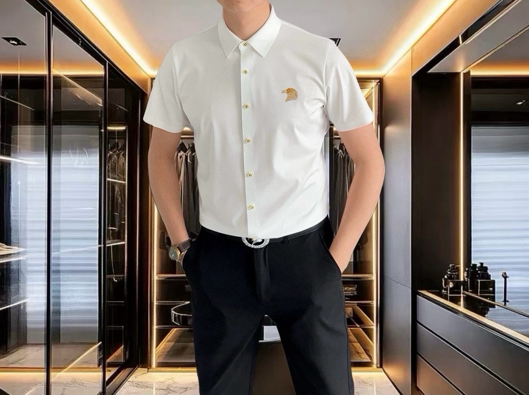 “Summer 2025 Short-Sleeve Shirt: High-End Quality, Custom Design, Fast Delivery” - 图片 4