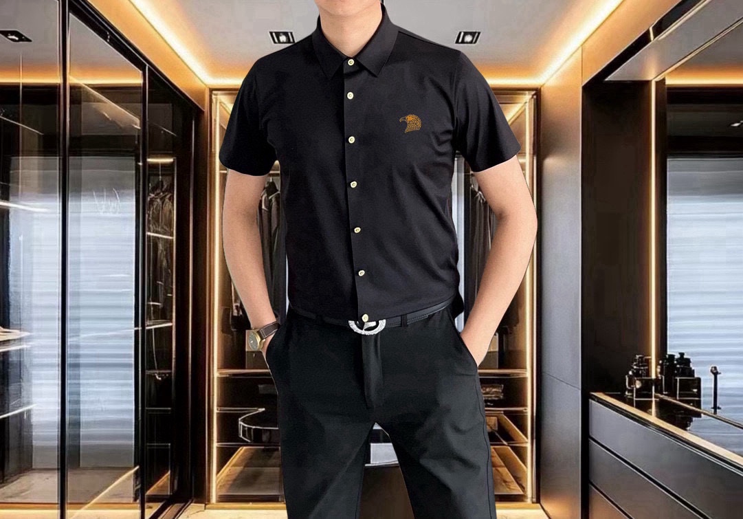 “Summer 2025 Short-Sleeve Shirt: High-End Quality, Custom Design, Fast Delivery” - 图片 9