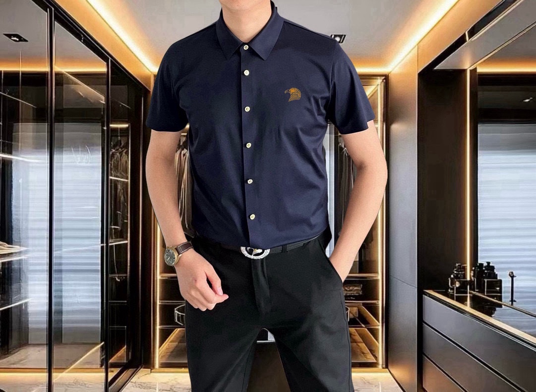 “Summer 2025 Short-Sleeve Shirt: High-End Quality, Custom Design, Fast Delivery”