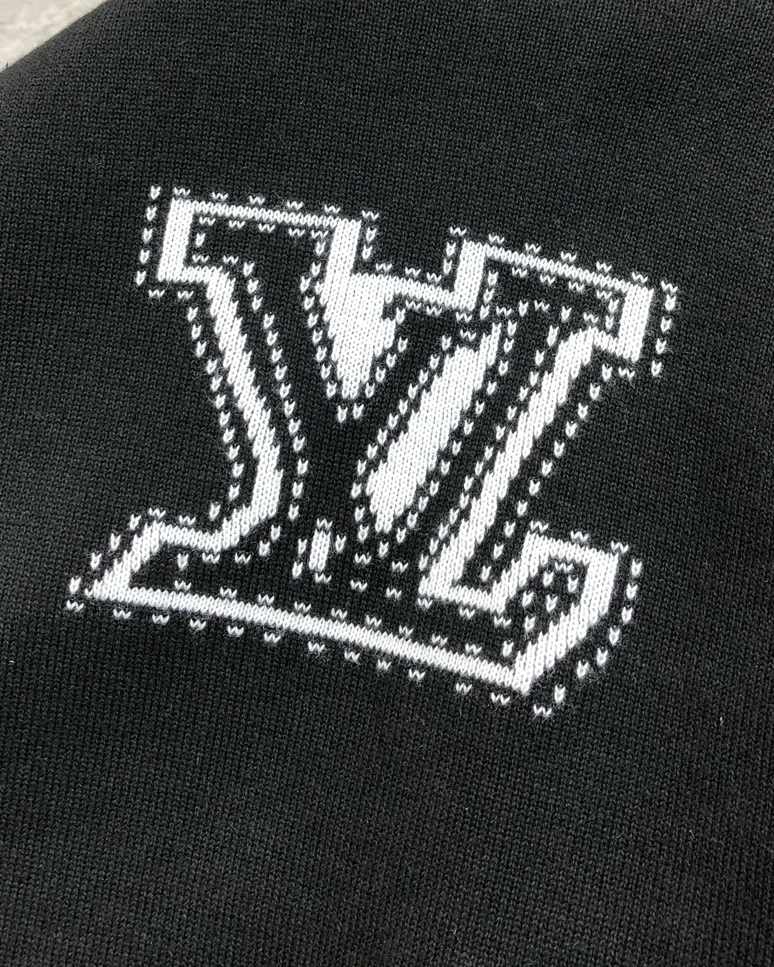 Louis Vuitton 2025 Men’s Zipper-Laced Sweaters: High-End Custom Knitwear Collection - 图片 4
