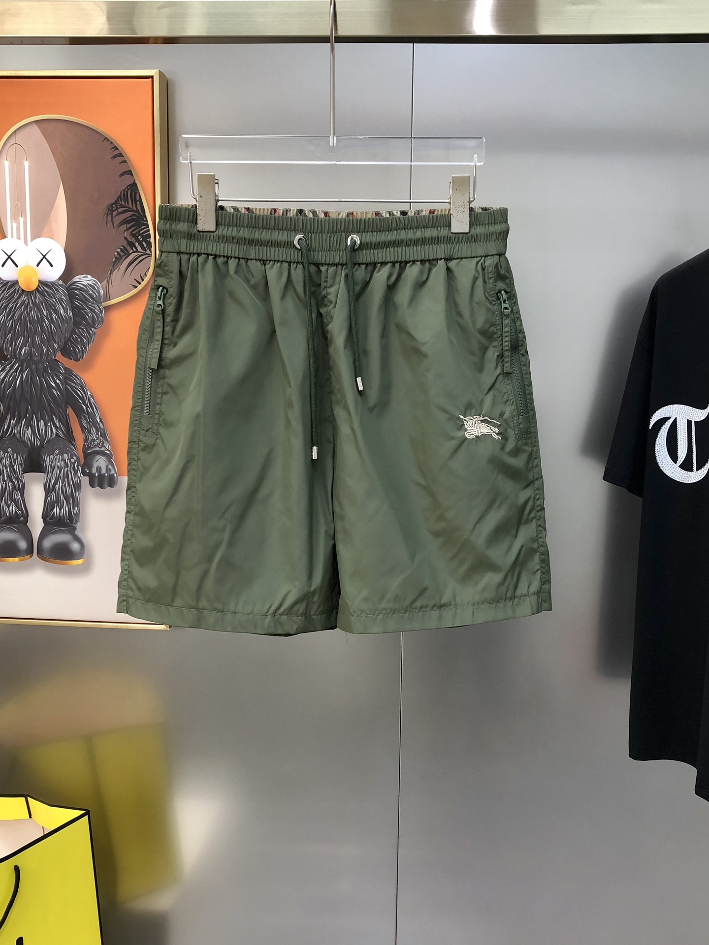 Title: P528 BURBE Pablo 2025 Men’s Recreational Shorts, 100% Polyester, Fashion Design, Fast Delivery, Sizes M-3XL. - 图片 2