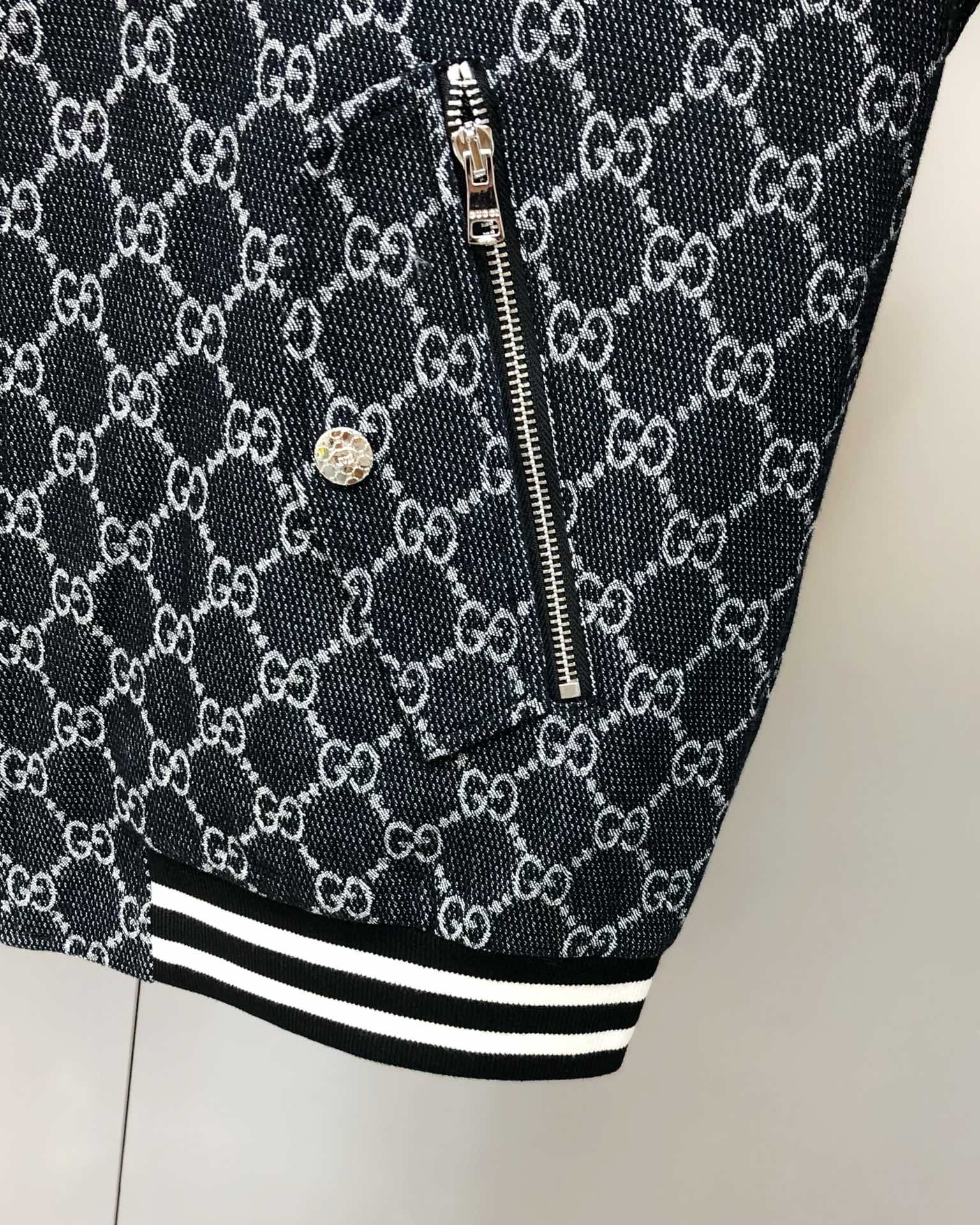 “2025 Men’s Thin Cotton Jacket by G*cci for Autumn | Co-Sale High-Sweet Style M-3XL” - 图片 9