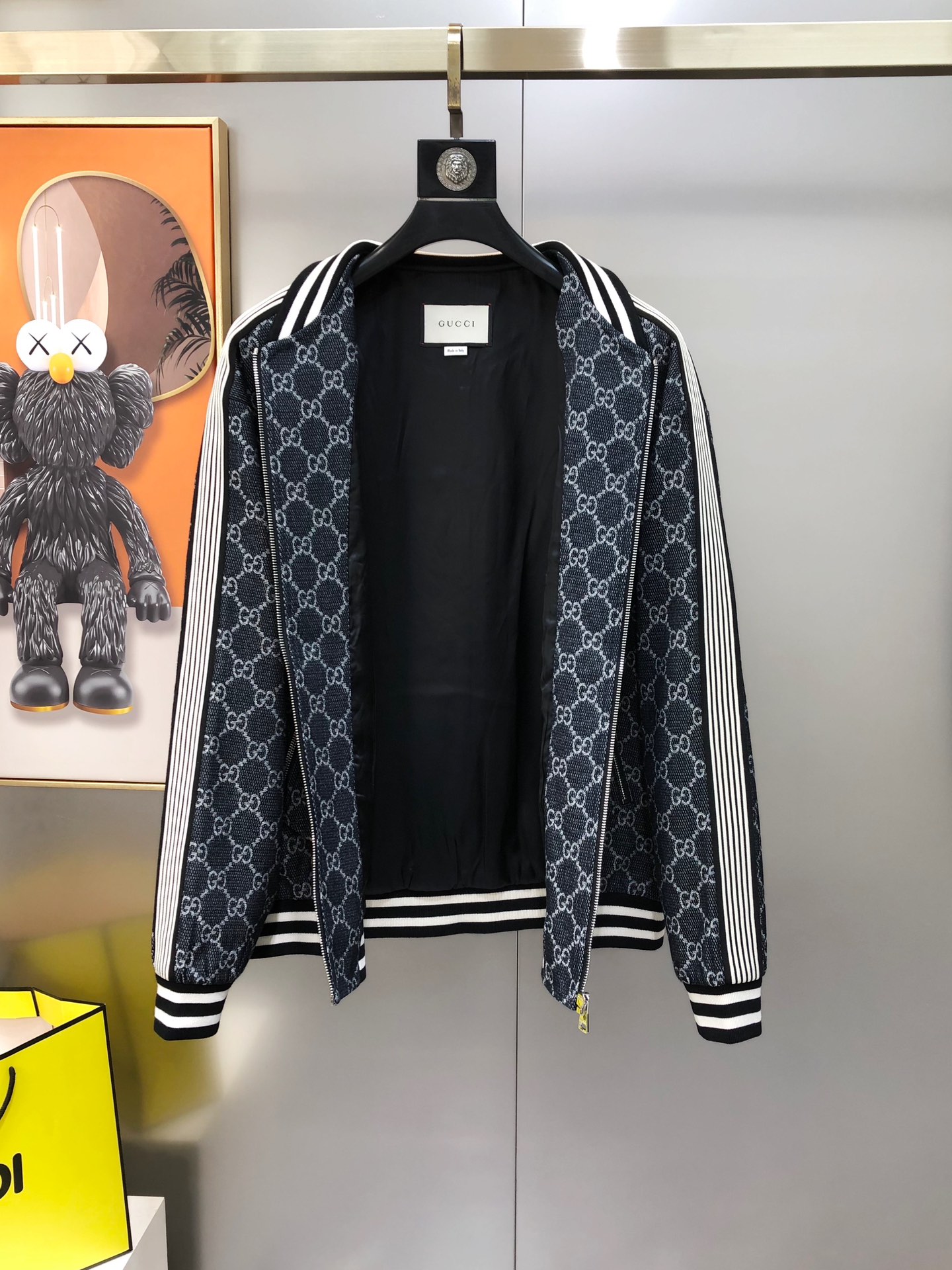 “2025 Men’s Thin Cotton Jacket by G*cci for Autumn | Co-Sale High-Sweet Style M-3XL” - 图片 2