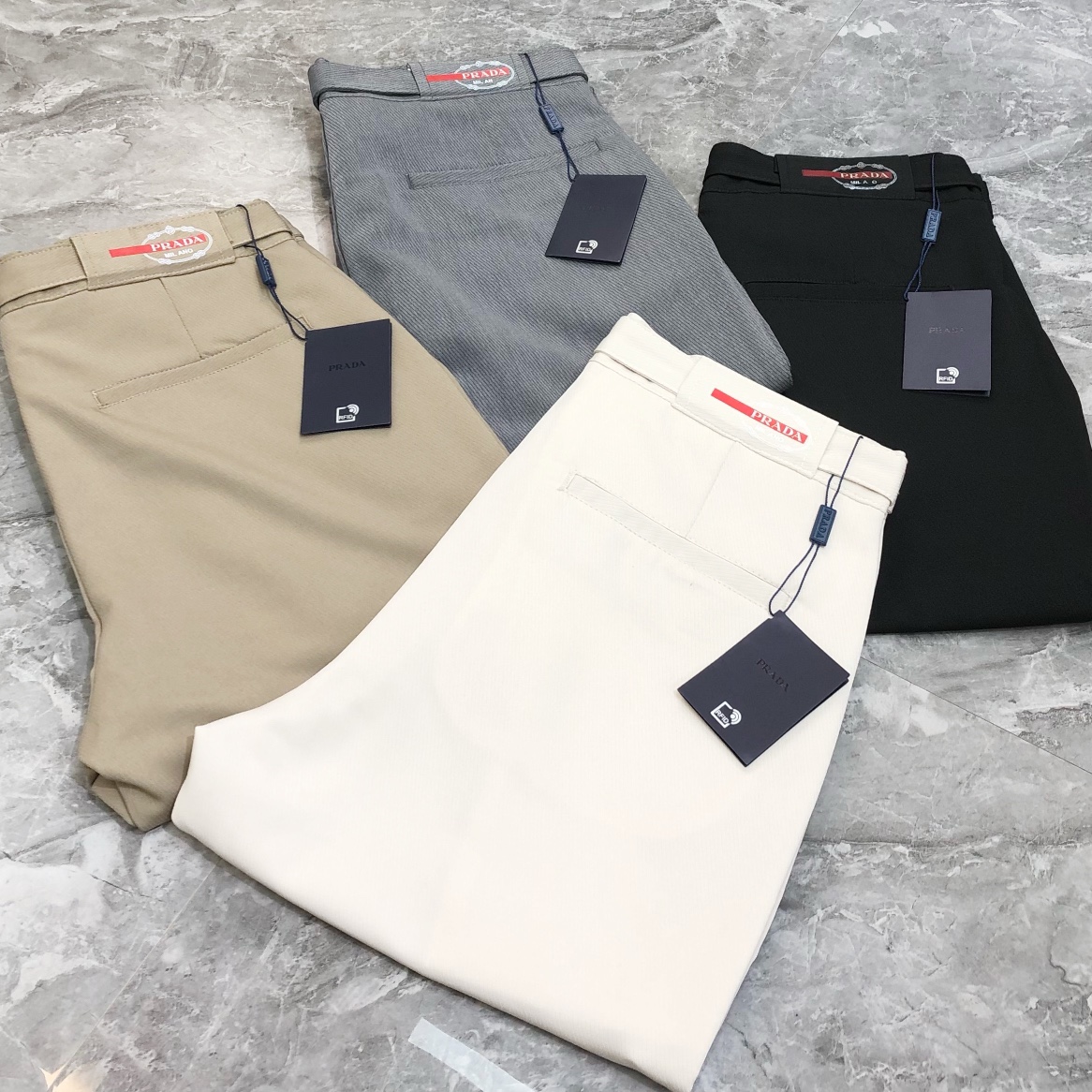 “High-End Custom-Made Original Male Leisure Pants, Pure Cotton, Fine Quality, Large Sizes, Various Colors” - 图片 1