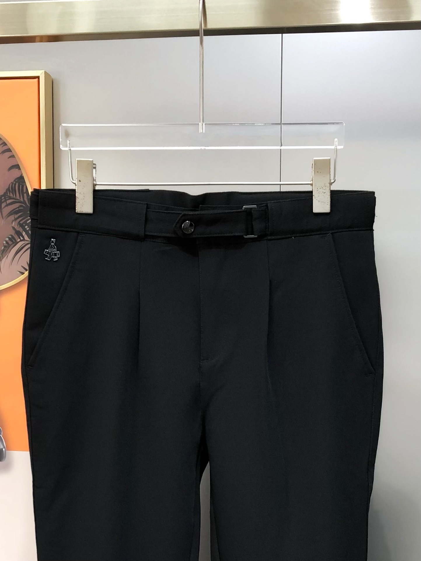 “High-End Custom-Made Original Male Leisure Pants, Pure Cotton, Fine Quality, Large Sizes, Various Colors” - 图片 5