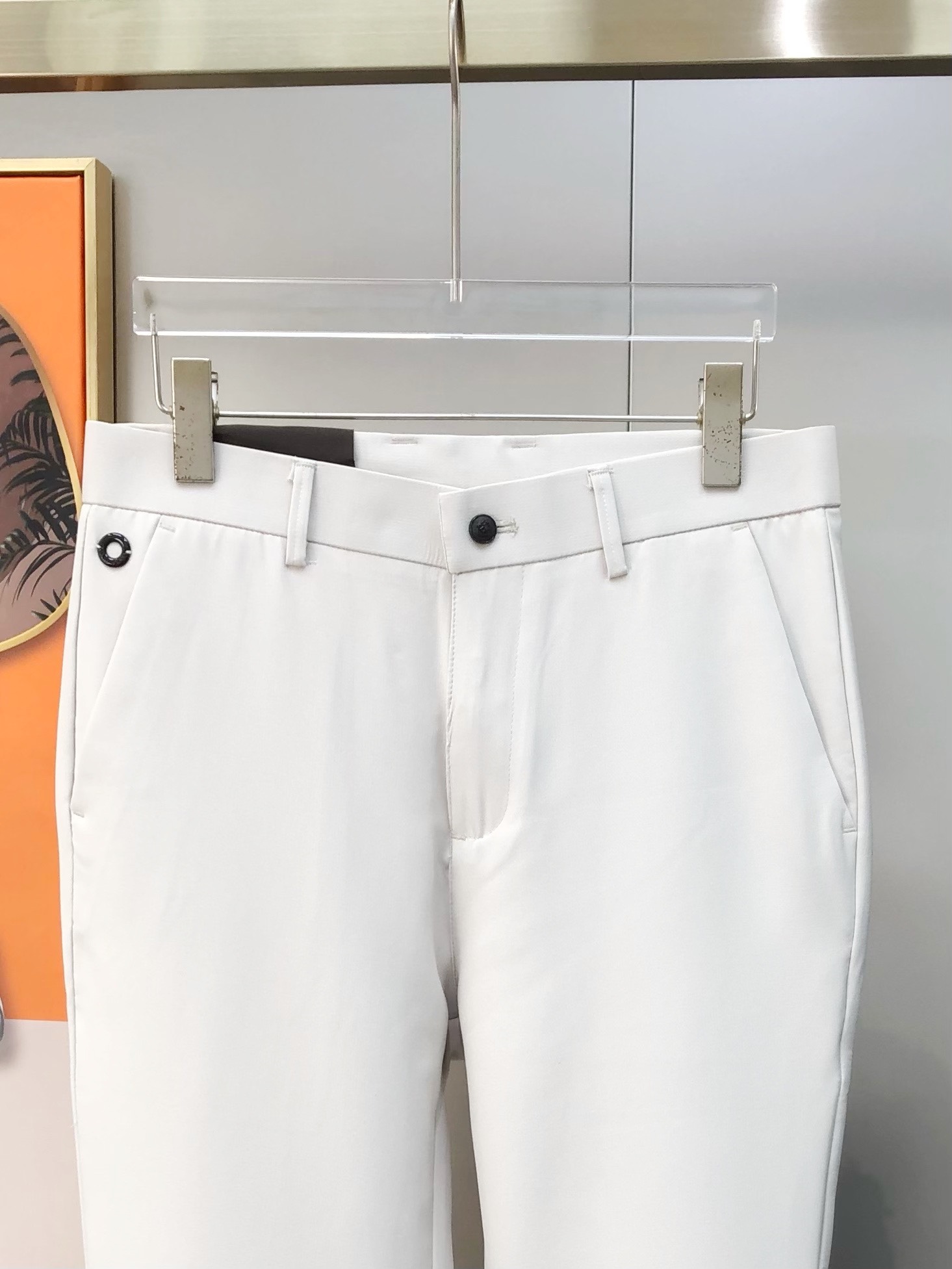 “High-End Custom-Made Cotton Leisure Pants for Men: 2025 Collection in 4 Colors, Size 28-38” - 图片 5