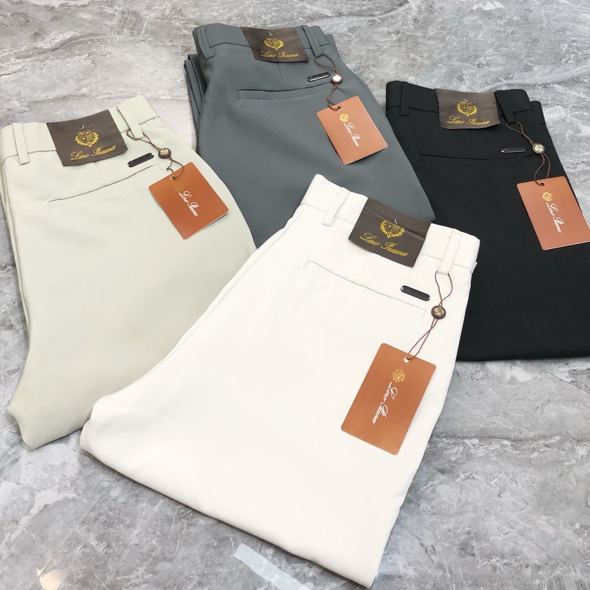“High-End Custom-Made Cotton Leisure Pants for Men: 2025 Collection in 4 Colors, Size 28-38” - 图片 1