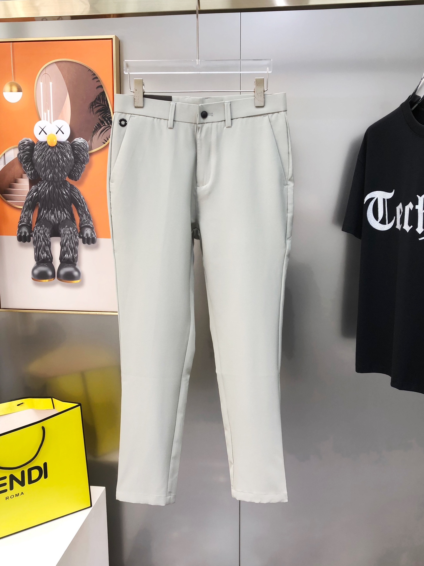 “High-End Custom-Made Cotton Leisure Pants for Men: 2025 Collection in 4 Colors, Size 28-38” - 图片 2