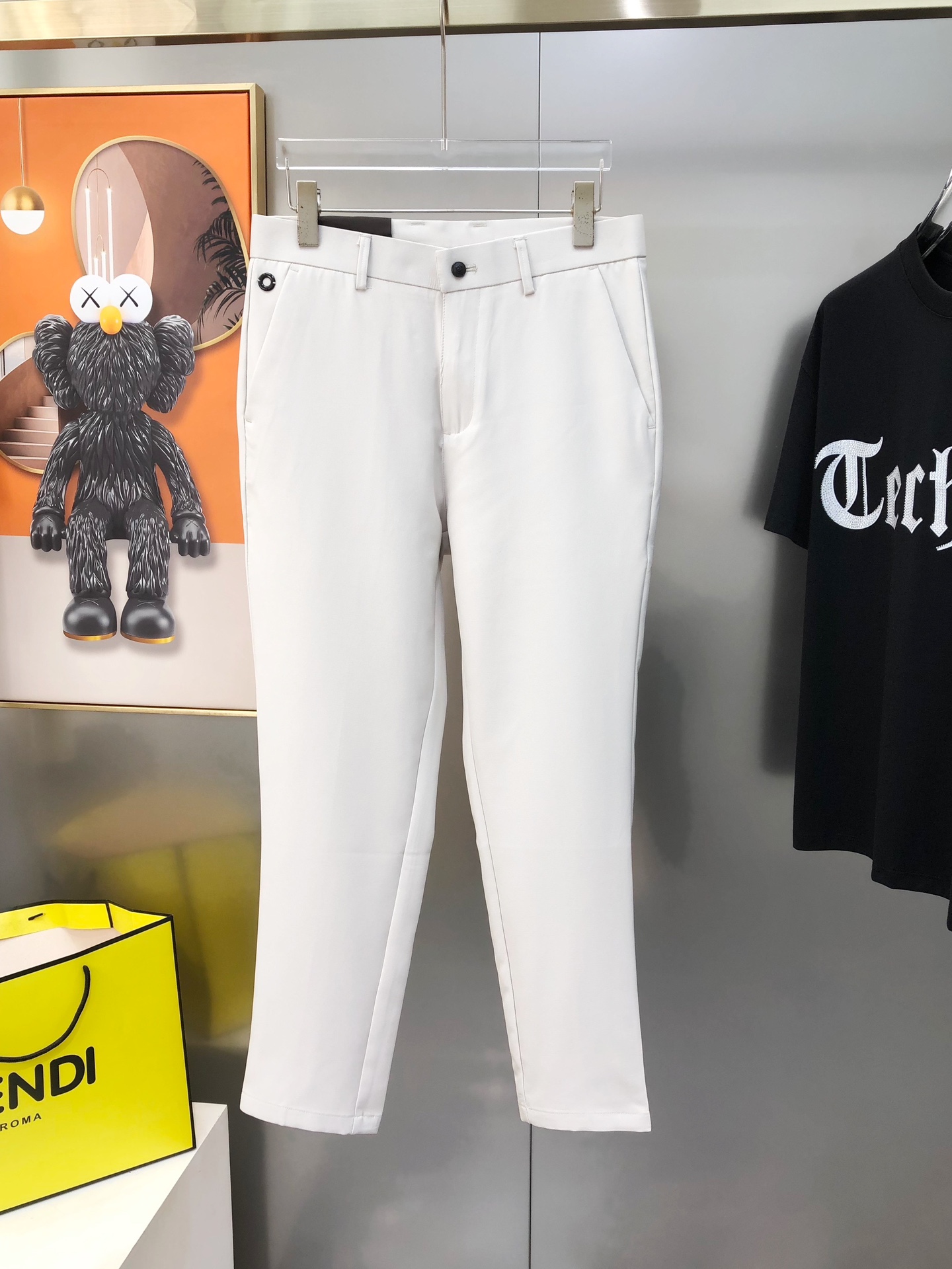 “High-End Custom-Made Cotton Leisure Pants for Men: 2025 Collection in 4 Colors, Size 28-38” - 图片 3