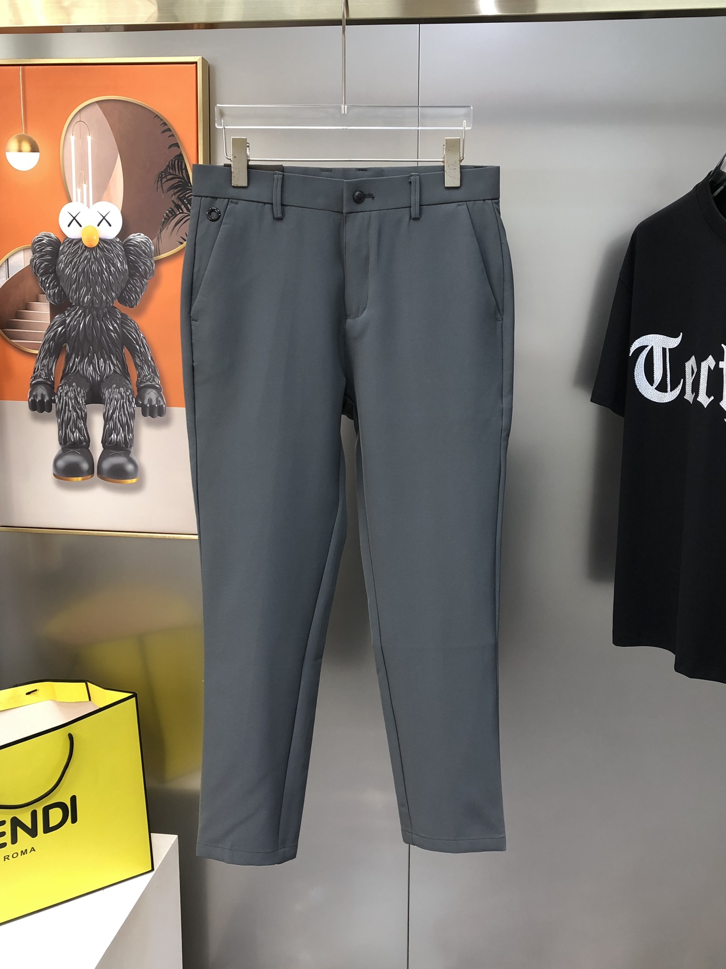 Title: P600 LP NOYOYA 2025 Original Male Leisure Pants Summary Summary: High-end, custom-made 100% cotton leisure pants in various styles and sizes, available in four colors - 图片 2