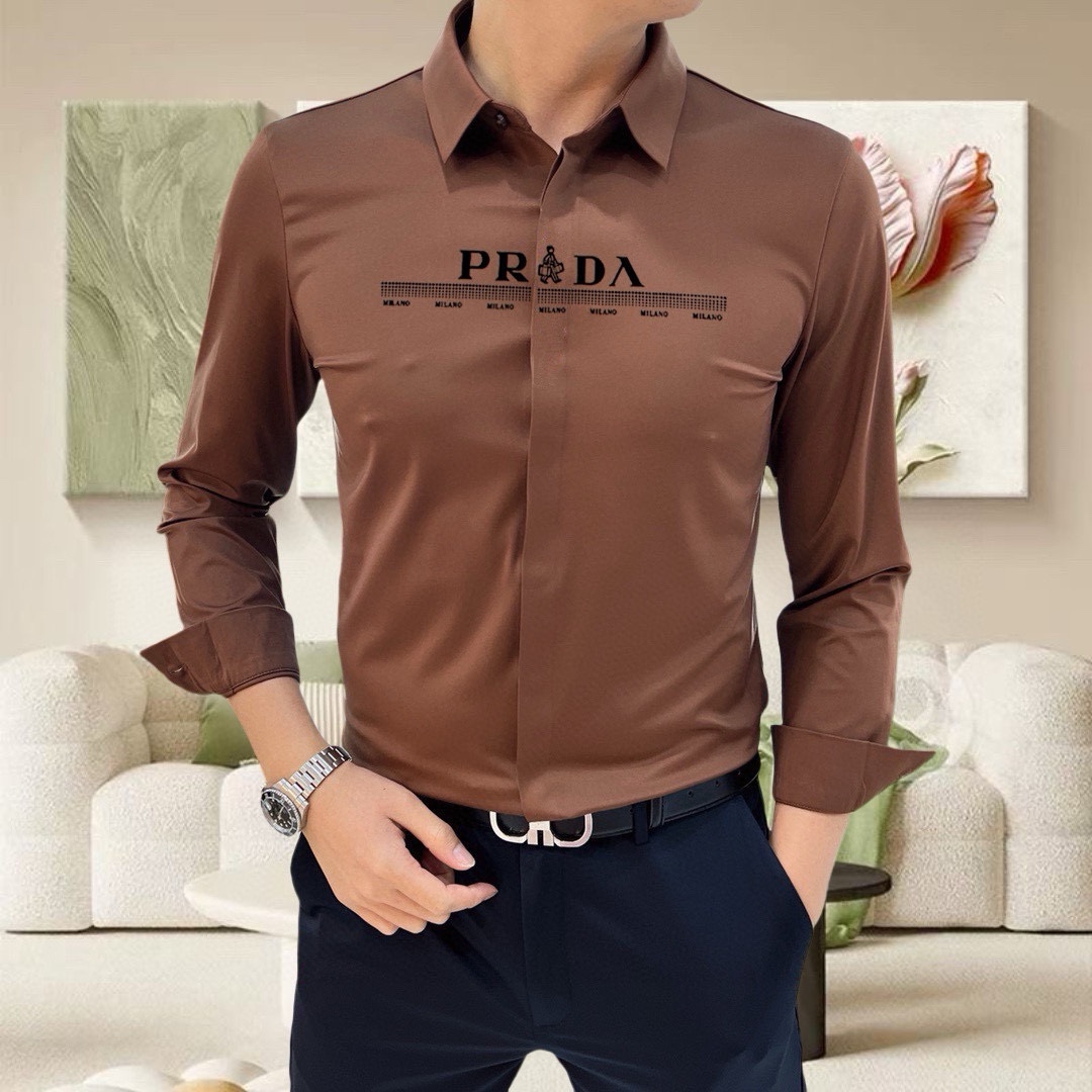 “2025 Men’s Long-Sleeved T-Shirts: High-Quality, Custom Design, Comfortable Fit, Fast Delivery | P528 P*ADA Plassing” - 图片 3