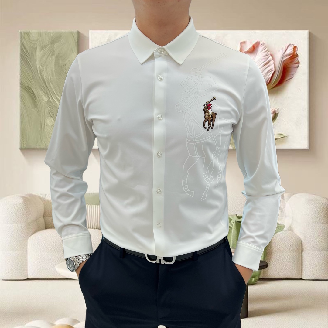 “Paul 2025 Long-Sleeve Shirt: High-End Quality & Simplistic Fashion for Men, Available Online” - 图片 4