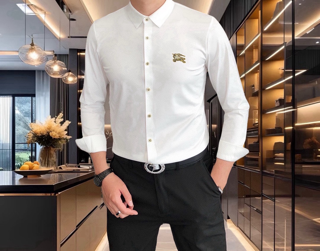 “High-Quality Men’s Long-Sleeved T-Shirts with Unique Design – 2025 Collection” - 图片 1