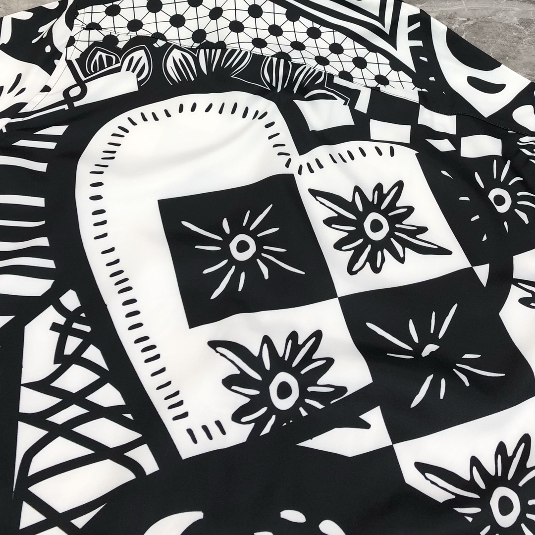 “High-End Men’s Long-Sleeve Shirt with Digital Printing Logo Design and Customized Cotton Fabrics” - 图片 6