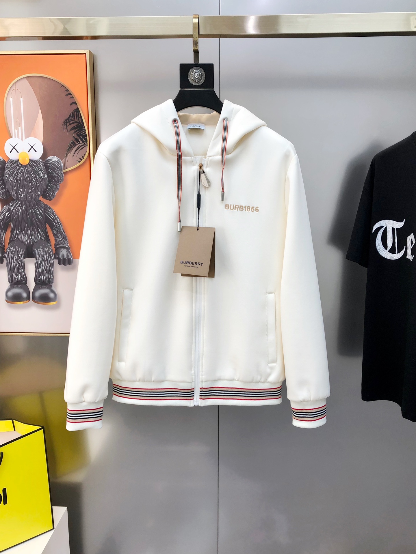 ז'קט גברים נוח כותנה מודרנית מבוגרת Burberry בצבע מעוצבים 2 i1755865075 1251 8