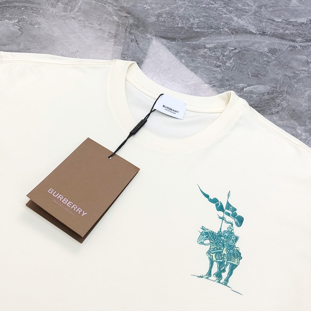 BURBE** 巴宝莉2025春夏新款原单男士圆领短袖T恤 🔥专柜同步售卖 ✨✨高端品质 高版本 爆款✨