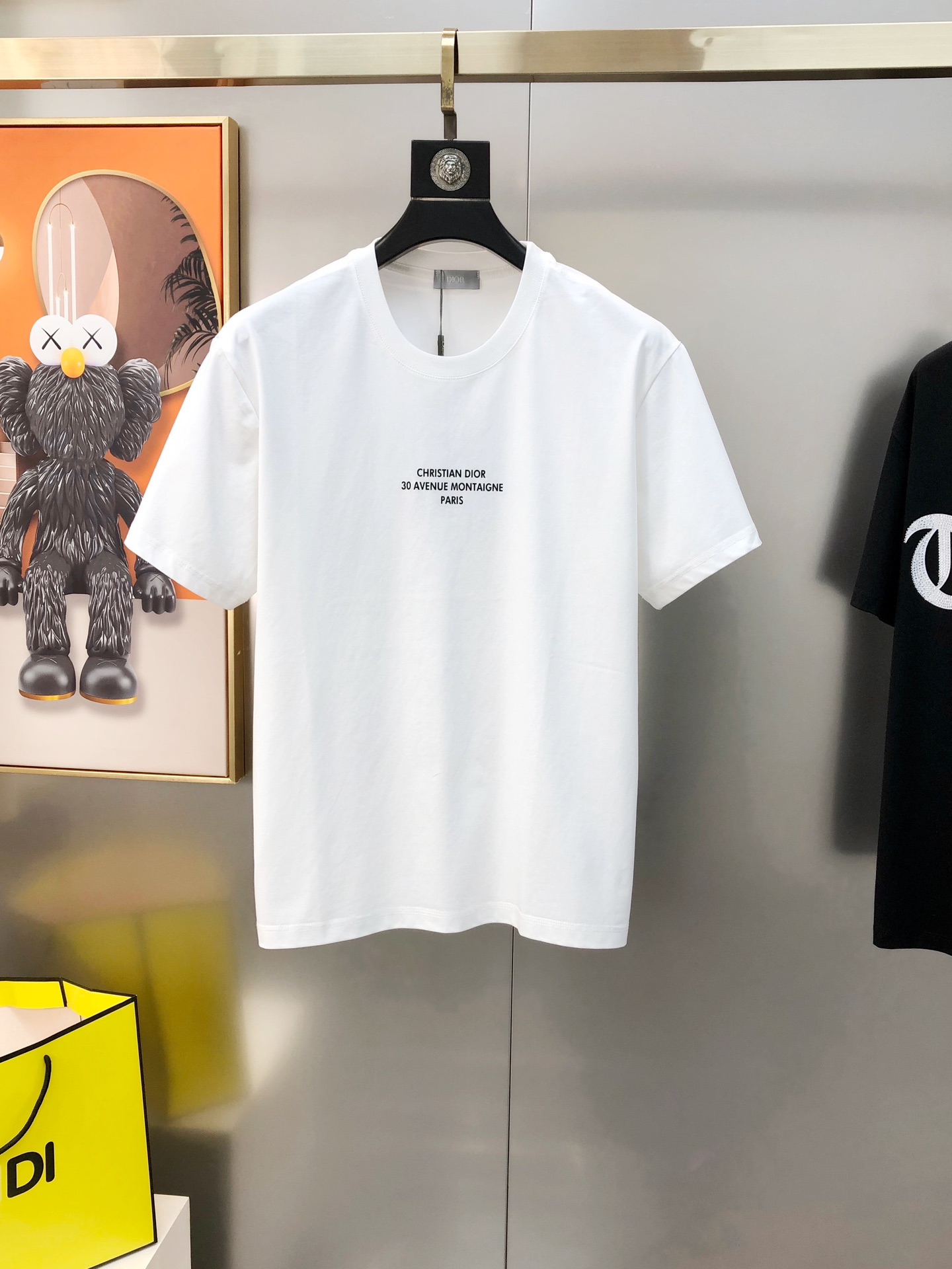 D*or 迪奥2025春夏新款原单男士圆领短袖T恤 🔥专柜同步售卖 ✨✨高端品质 高版本 爆款✨✨印胶字