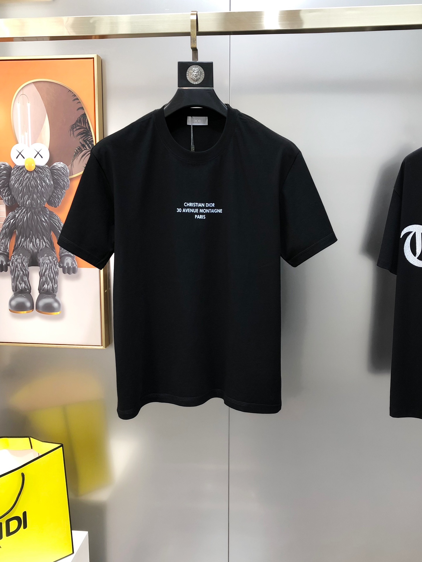 D*or 迪奥2025春夏新款原单男士圆领短袖T恤 🔥专柜同步售卖 ✨✨高端品质 高版本 爆款✨✨印胶字