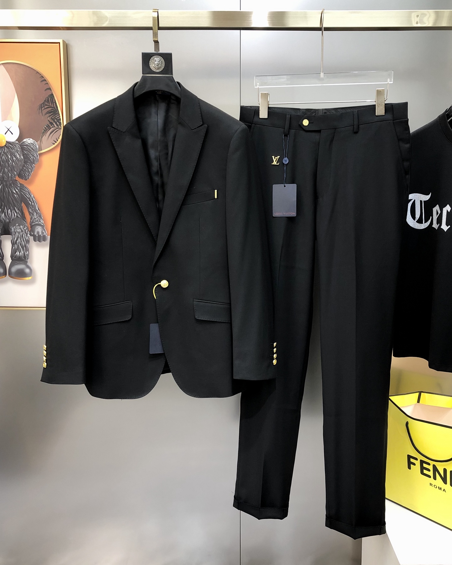 LV ⚠️ ✨ ✨ 🔥 logo 100% 👍 46-58=S-4XL 200 ) Louis VuittonNovità Uomo CompletoCompleto GiaccaPantaloni eleganti