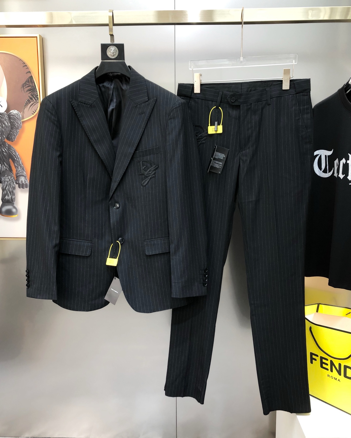 DG ⚠️ ✨ ✨ 🔥 logo 100% 👍 46-58=S-4XL 200 ) Novità Uomo CompletoCompleto GiaccaPantaloni eleganti