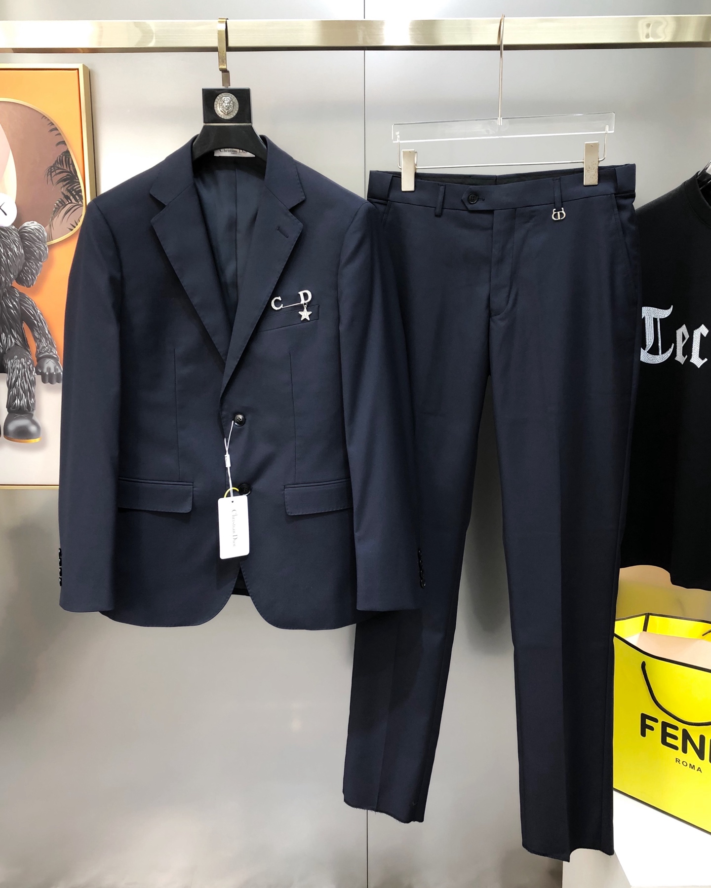 D*or ⚠️ ✨ ✨ 🔥 logo 100% 👍 46-58=S-4XL 200 ) DiorNovità Uomo CompletoCompleto GiaccaPantaloni eleganti