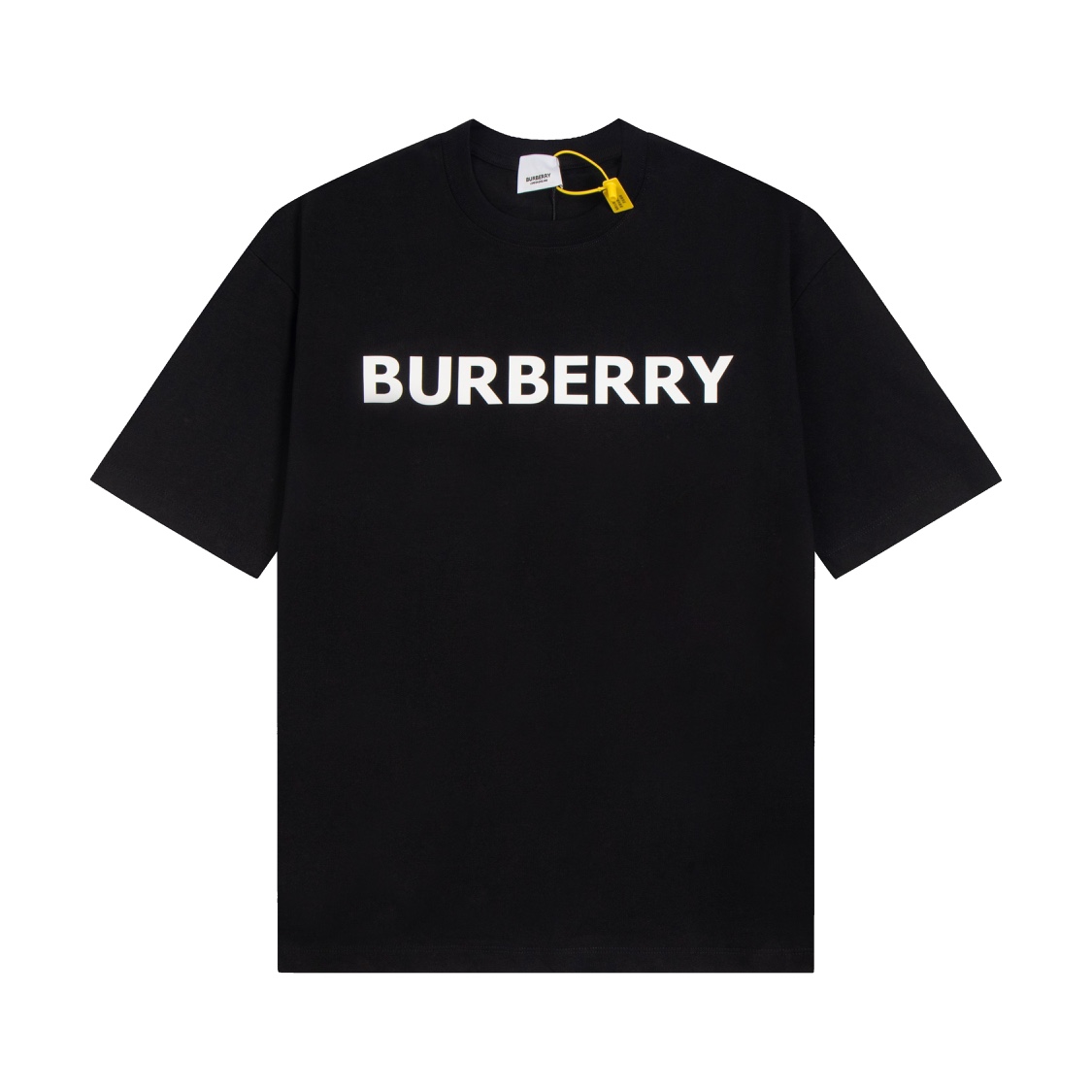 【Versión superior, calidad de sitio web oficial】 -BURBERRY · Burberry Camiseta de manga corta con cuello redondo y letr…