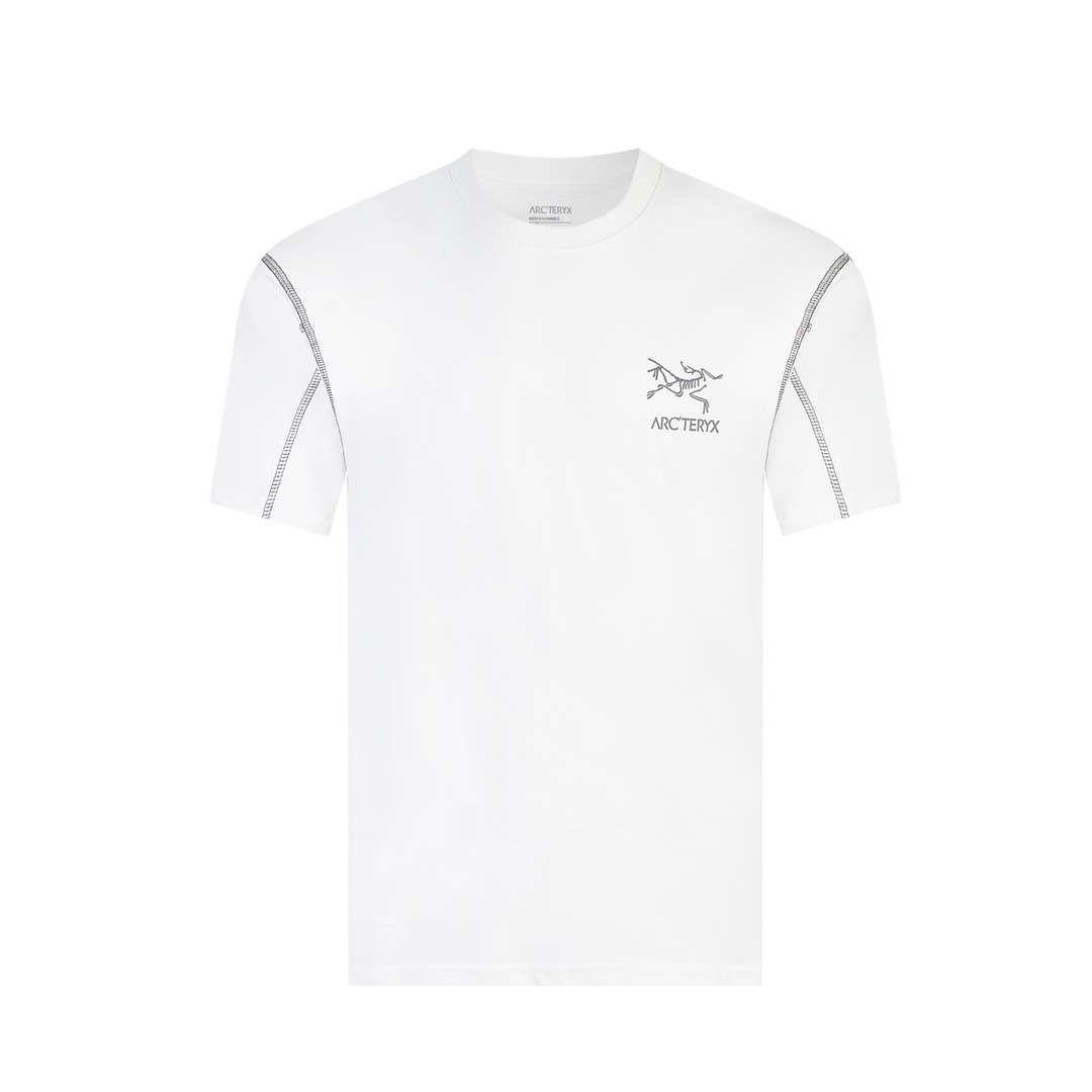 [Versión superior, calidad del sitio web oficial] -Arc'teryx · Arc'teryx 𝟮𝟰𝘀𝘀 Camiseta de manga corta con cuello re…