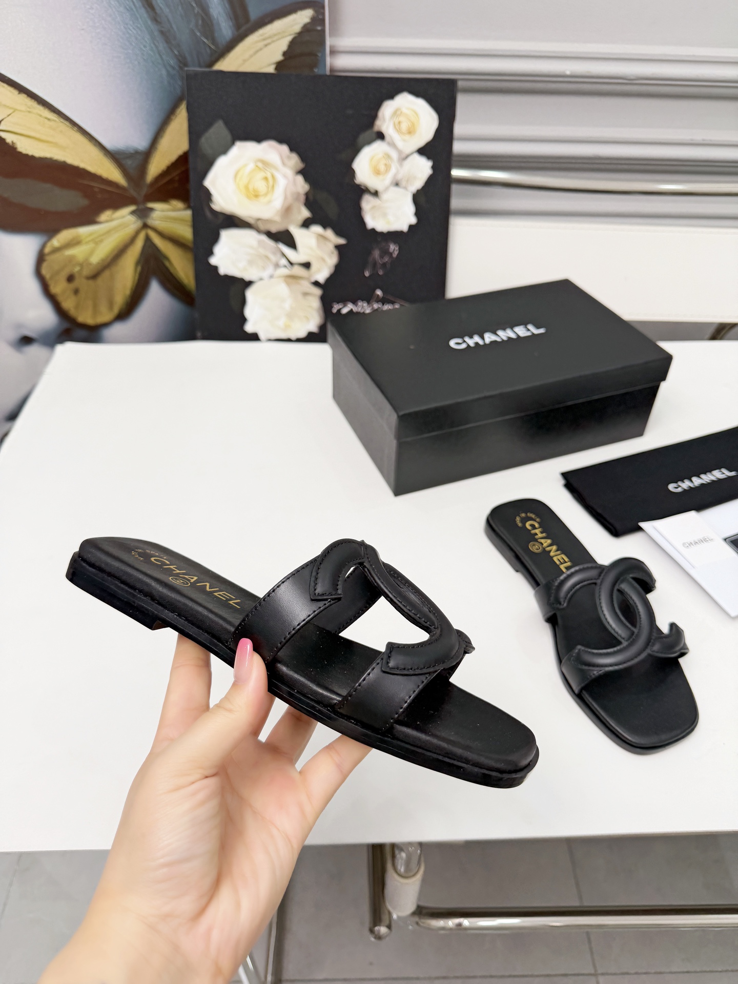 Chanel Slides