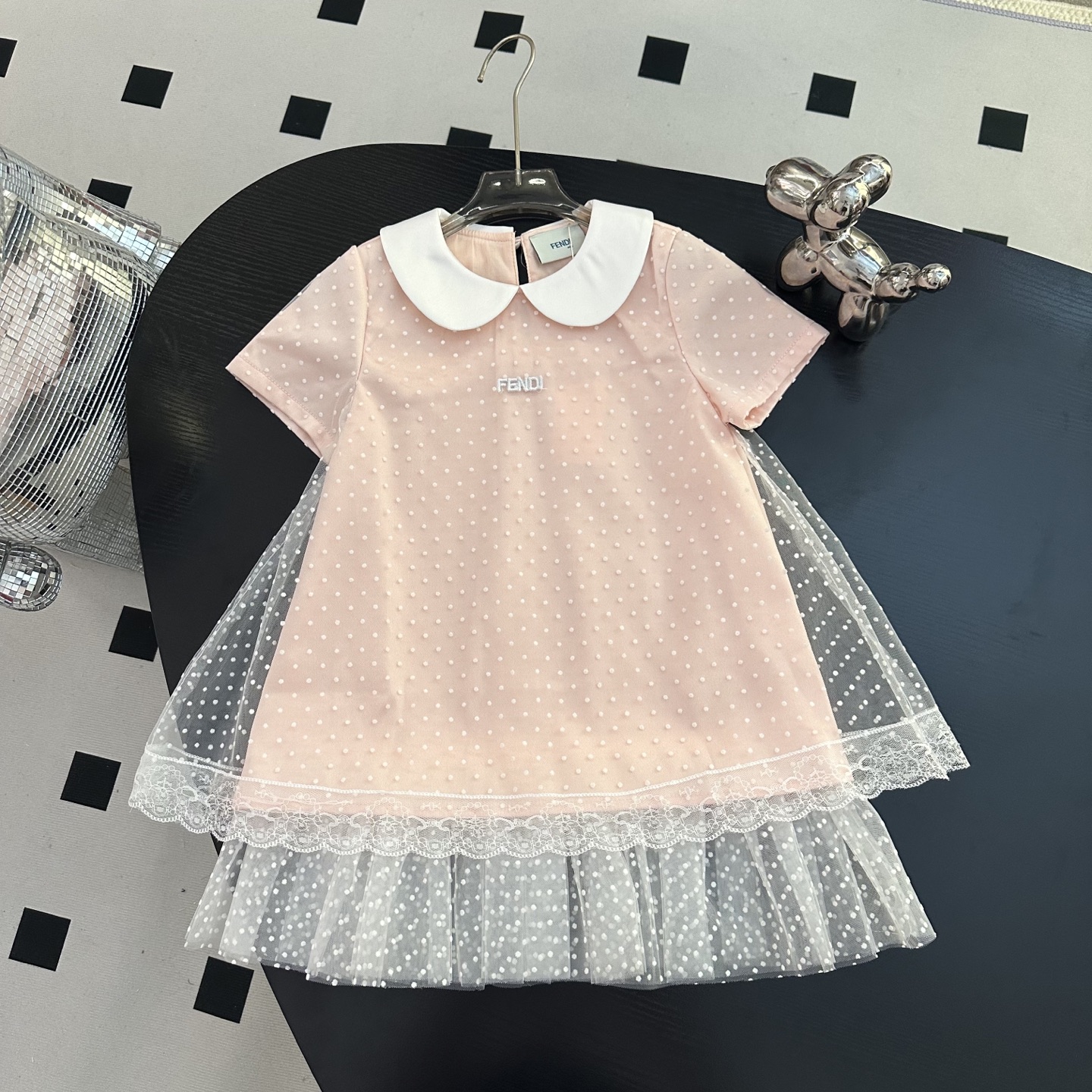 NO:850267,New in stock, sizes 90-150cm. The FD fabric is made of mesh on the outside and pure cotton on the inside. It feels very soft and skin-friendly. The pattern and texture are very good~ The whole pattern is cute, and the upper body is very loose and does not feel restrictive!  ,clothing,19860909上新现货 尺码90-150cm FD面料外面是网纱材质,内里是全棉, 手感摸起来很柔软亲肤,版型和质感都很不错哟~ 整个版型都可可爱爱的,而且上身很宽松没有束缚感哦！,衣服,,Children's