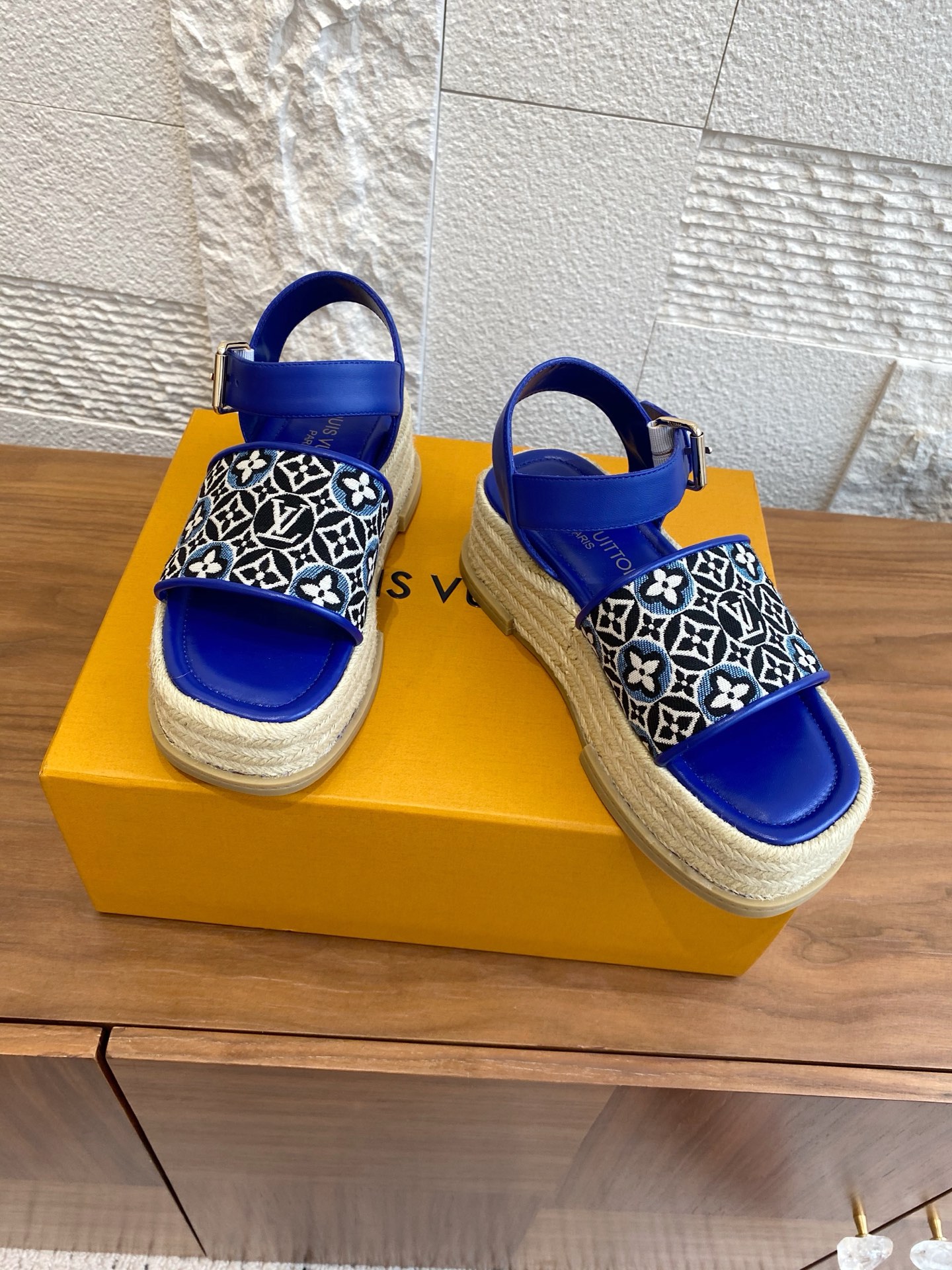 Louis Vuitton x Murakami Takashi Canvas Espadrille Platform Sandals 5 i1752404747594 2923 0 3
