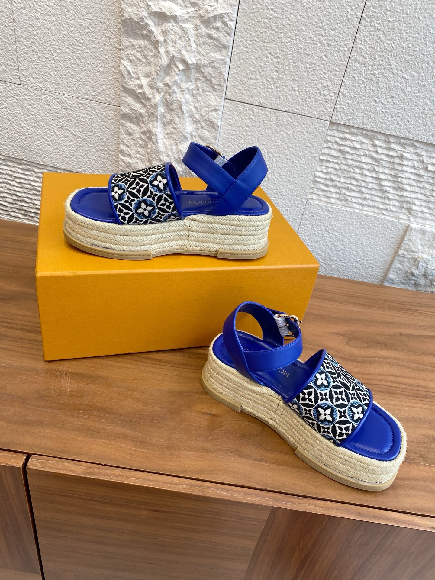 Louis Vuitton x Murakami Takashi Canvas Espadrille Platform Sandals 4 i1752404751716 1949 0 2