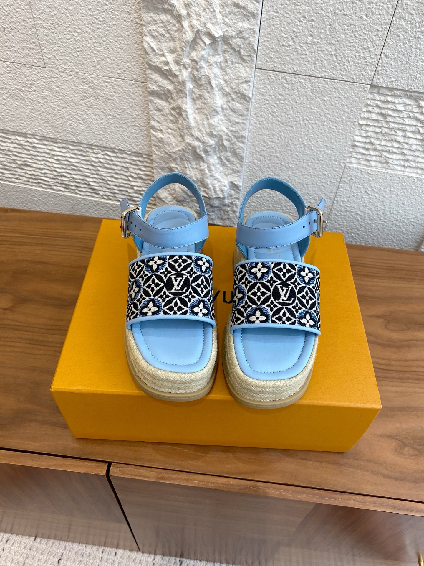 Louis Vuitton x Murakami Takashi Platform Espadrille Sandals 2 i1752404815939 117 0 0
