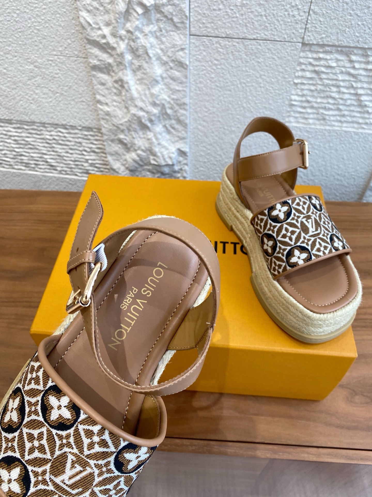 Louis Vuitton x Murakami Takashi Platform Espadrille Sandal - Size 35-41 7 i1752404844039 688 0 5