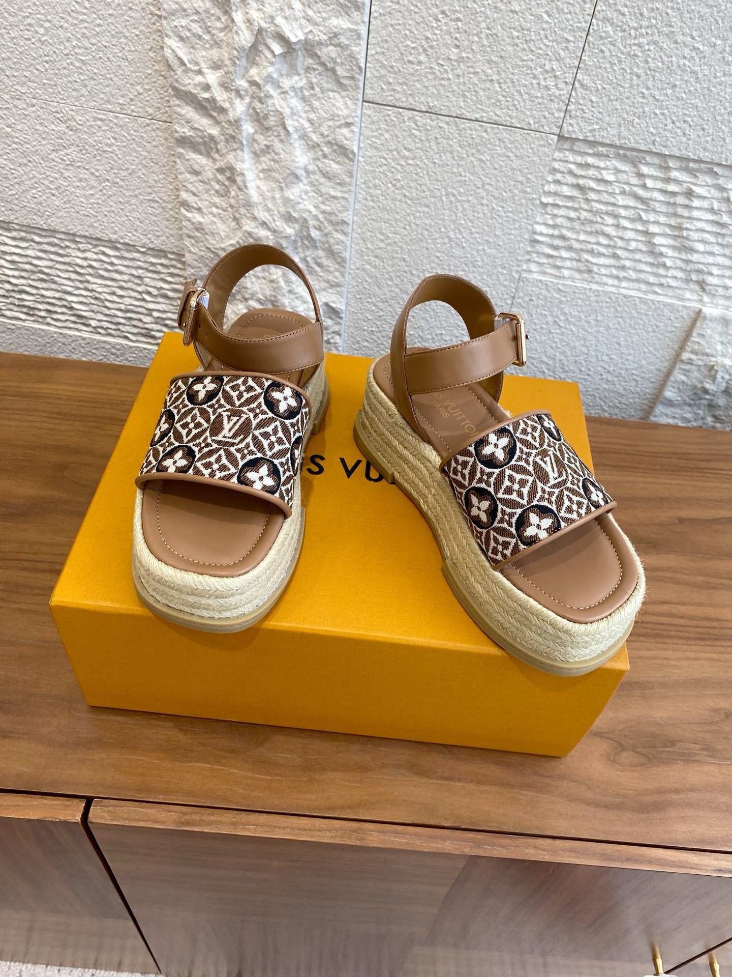 Louis Vuitton x Murakami Takashi Platform Espadrille Sandal - Size 35-41 5 i1752404848124 8988 0 3