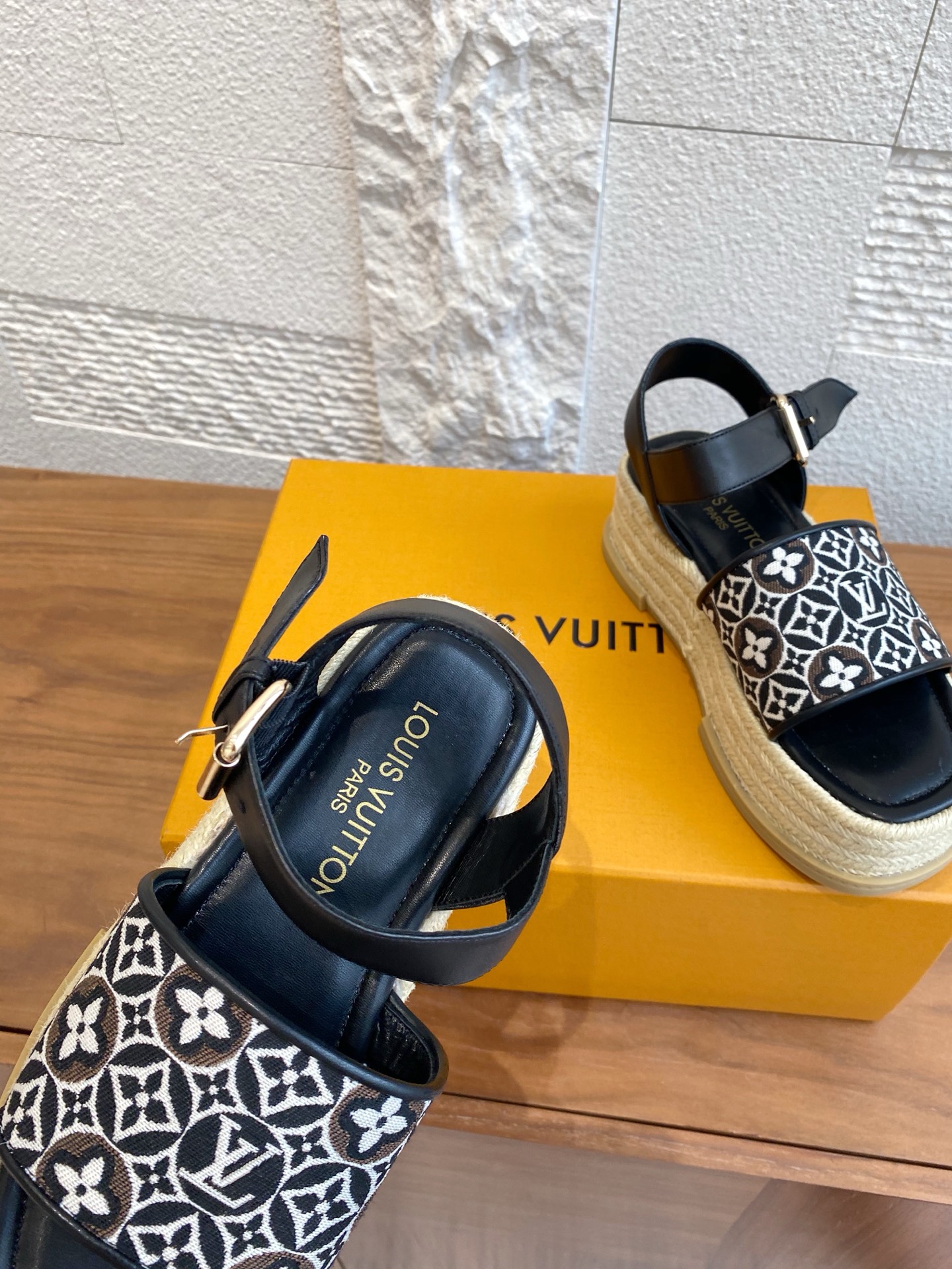 Louis Vuitton x Murakami Takashi Canvas Espadrille Platform Sandal 7 i1752404898743 2699 0 5
