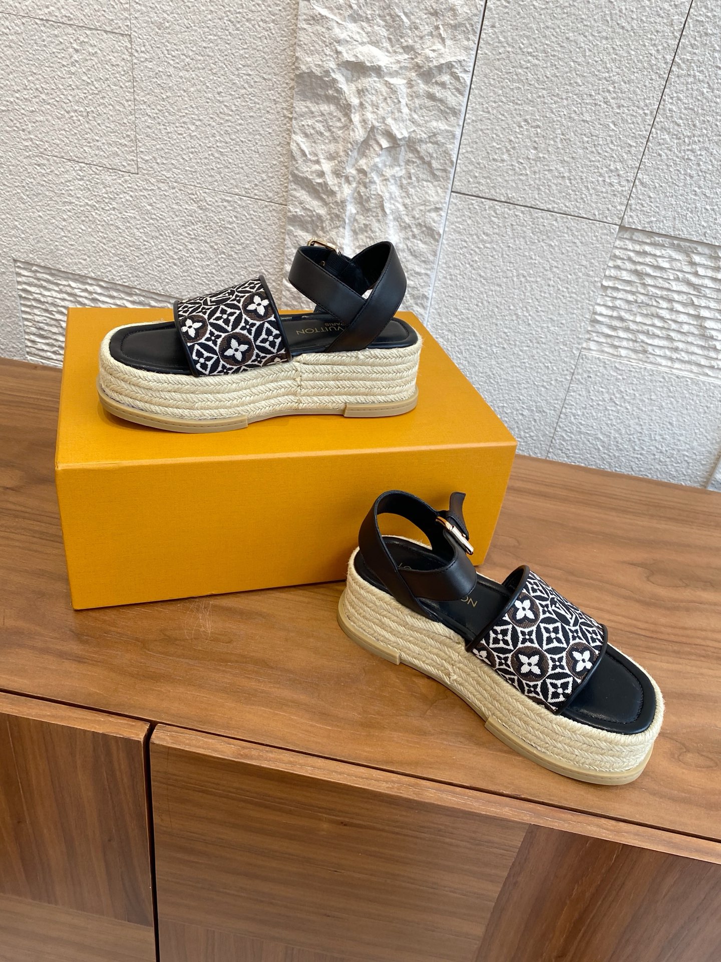 Louis Vuitton x Murakami Takashi Canvas Espadrille Platform Sandal 4 i1752404898778 3423 0 2