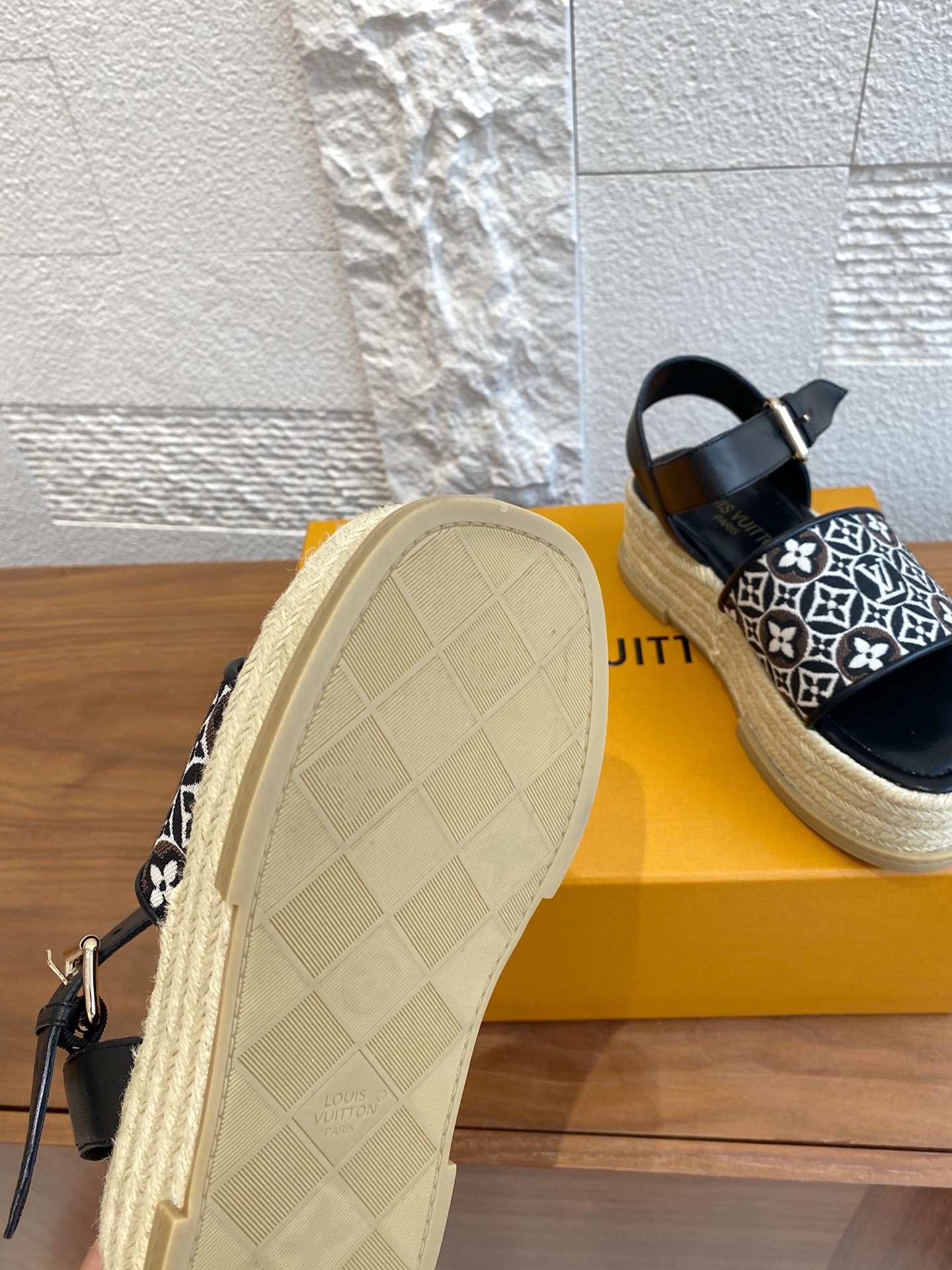 Louis Vuitton x Murakami Takashi Canvas Espadrille Platform Sandal 8 i1752404901312 731 0 6
