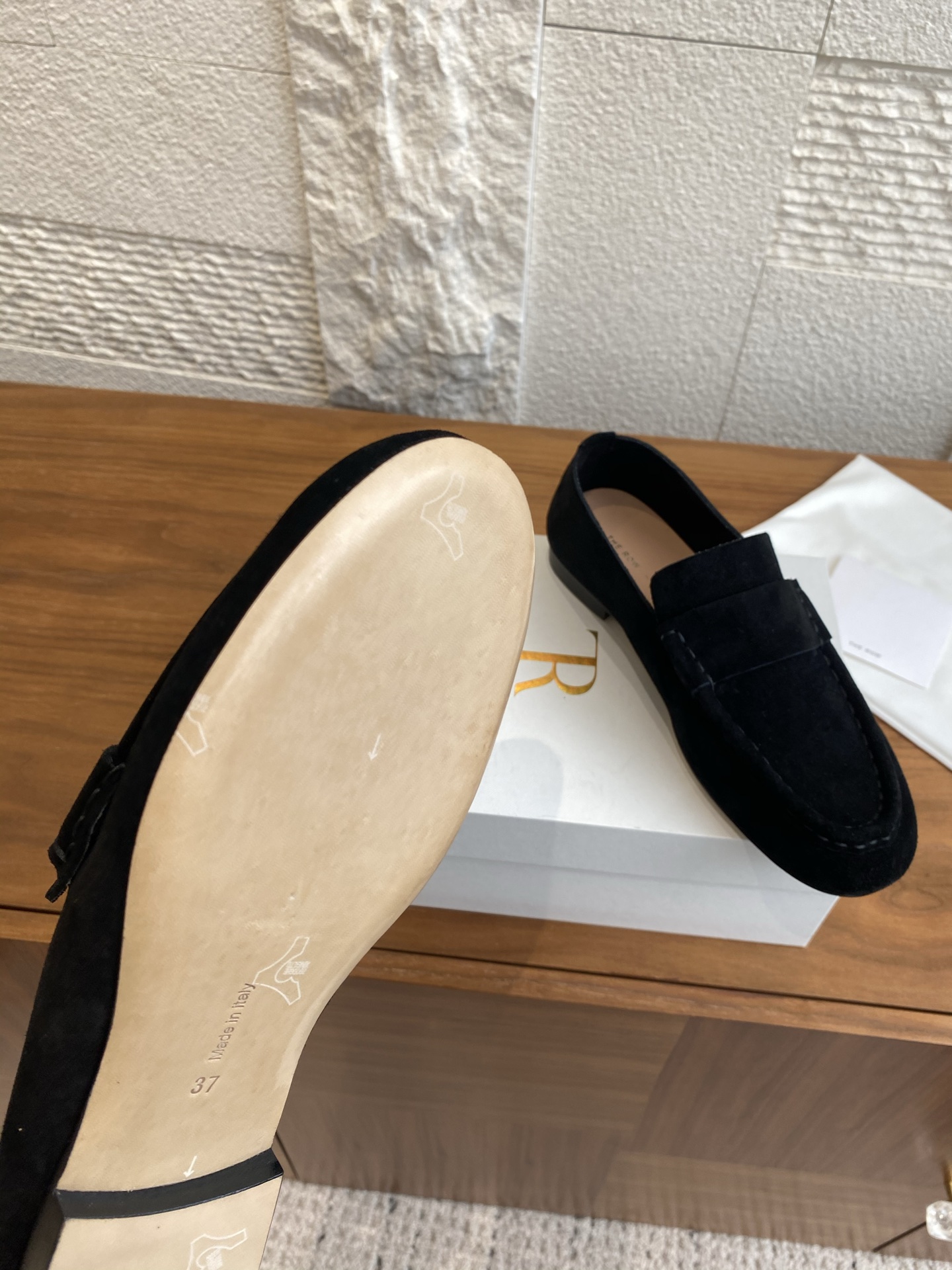 Classic Happy Shoe: Zirconium 912 with Velvet Leather, Comfy and Versatile, All Seasons, 2.5cm Thick - 图片 7
